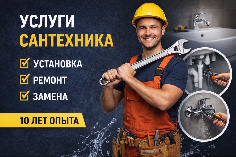 САНТЕХНИК - быстро , качественно , доступно