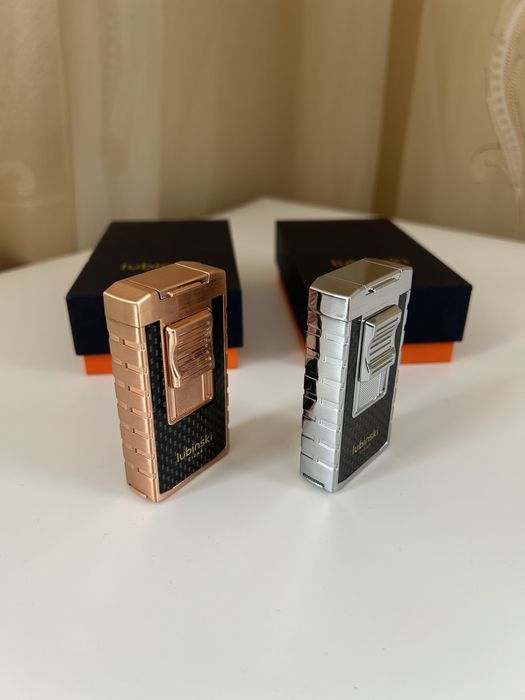 Запалка Lubinski с двоен пламък и вграден пънч