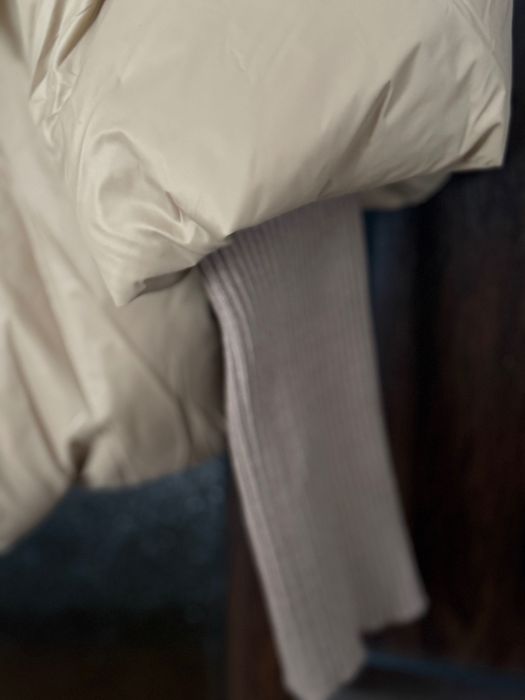 Geaca cu blanita naturala de vulpe aurie