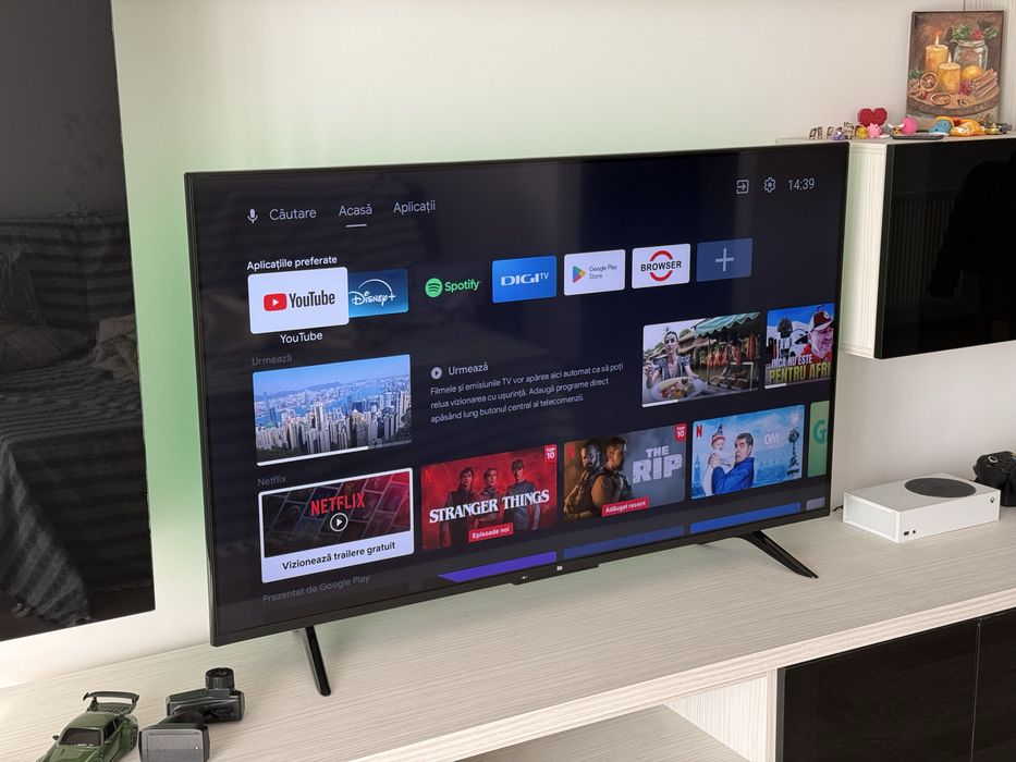 SmartTV/Televizor Xiaomi 139cm 4K Mi TV P1 55" Android TV