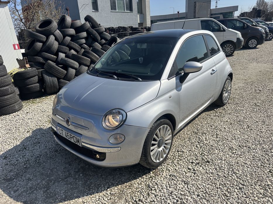 Fiat 500/2008/1.2JTD/AC/Piele/Fiscal-1.650€