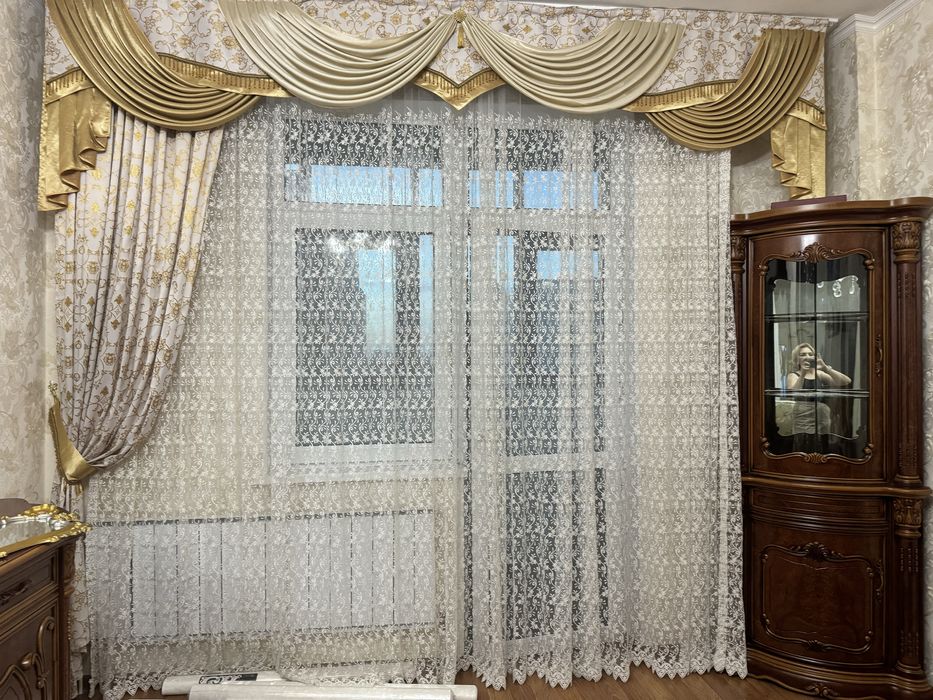 Комплект штор и тюль