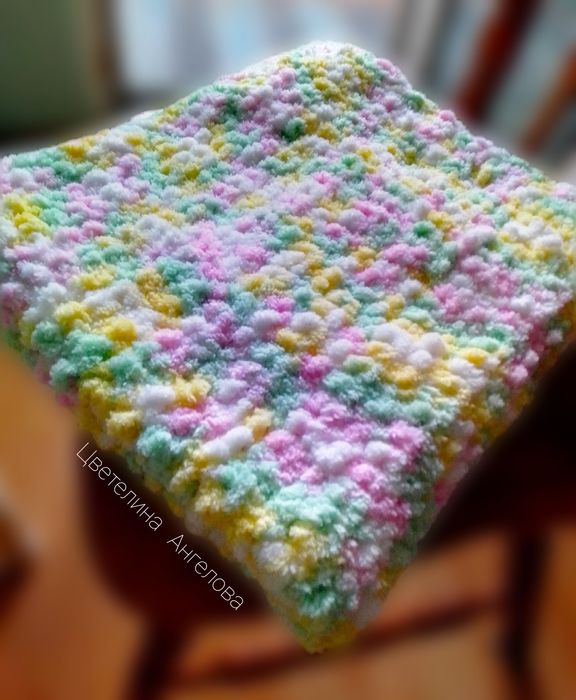 Плюшени бебешки одеяла