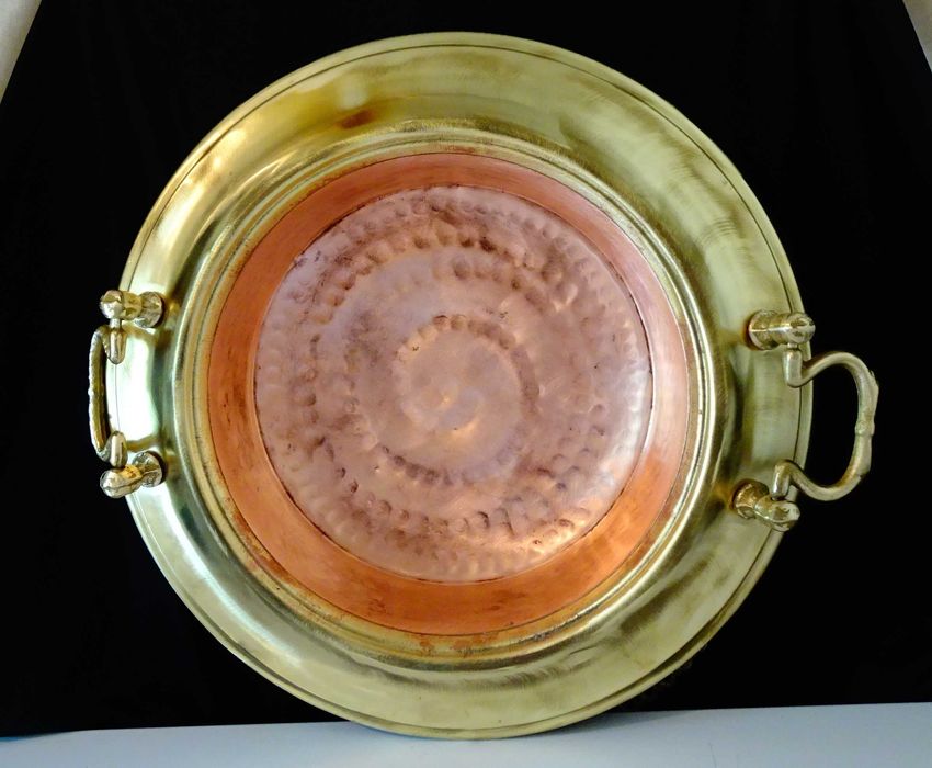 Медно барбекю на дървени въглища 3 кг.,мангал.