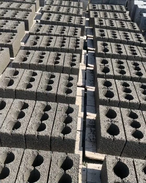 Шлакаблок, пескаблок и цемент