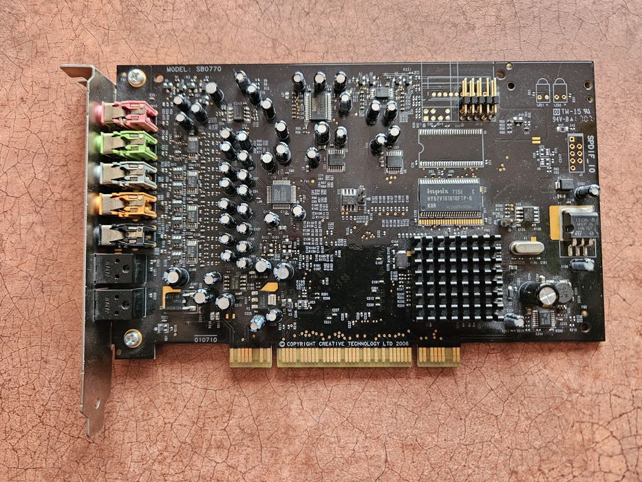 Placa de sunet retro PCI Creative SB X-Fi Xtreme Music DELL (SB0770)