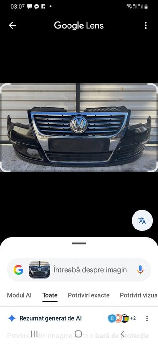 Bara fata vw passat b6