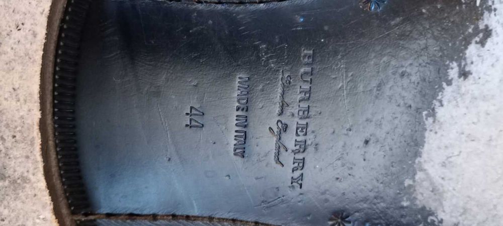 Мъжки луксозни обувки Burberry / Made in Italy/ Предложете цена!