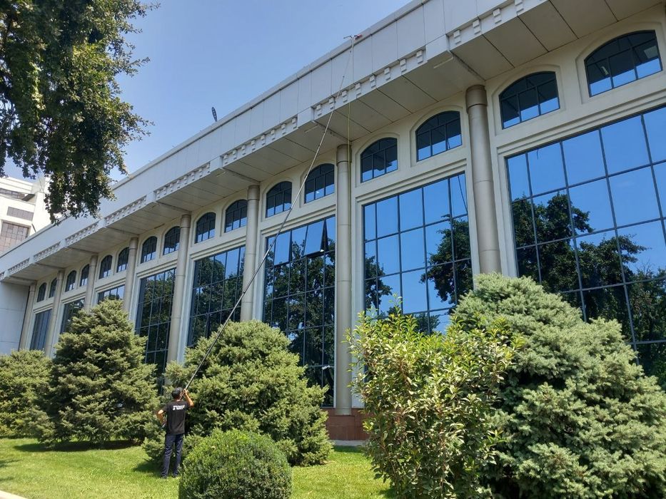 Fasad Moyka Фасад Мойка Oyna Yuvish Oyna tozalash Fasad yuvish