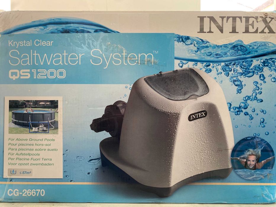 Sistem de filtrare cu salinizator QS1200 Krystal Clear Intex 26670