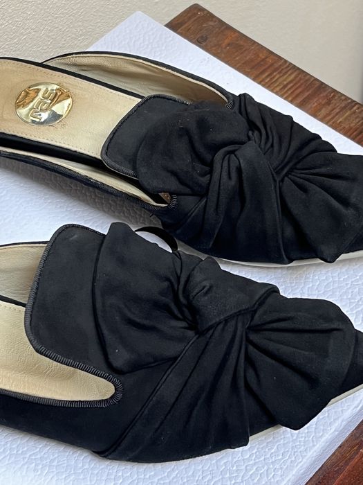 Pantofi (mules) RAS, piele naturală și piele întoarsă