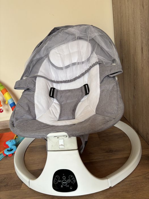 Шезлонг 2в 1 электро качеля