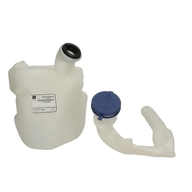 Rezervor spalator parbriz Peugeot 207 (W), 05.2006-12.2013; 301, 01.2013-01.2017; 1007 (K), 09.2005-11.2009; Citroen C-Elysee, 11.2012-01.2017, fara pompa sprit, cu capac