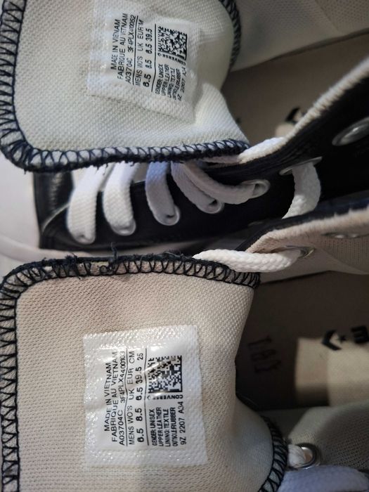 Кожени кецове Converse