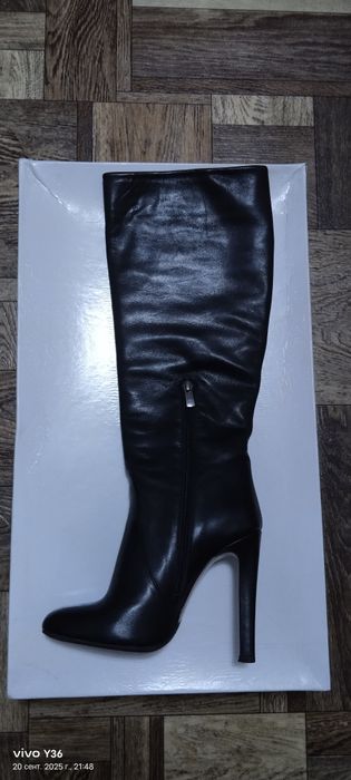 Сапоги чистая кожа.