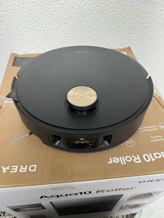 Робот Прахосмукачка + Автоматична Станция Dreame Aqua10 Roller за Сухо и Мокро 30000 Pa Самоизпразване Самопочистване!