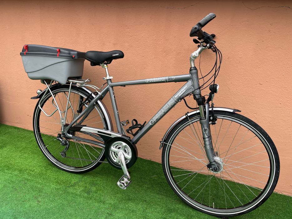 Като Нов Алуминиев Велосипед PEGASUS 28цола 8х3 Внос Германия