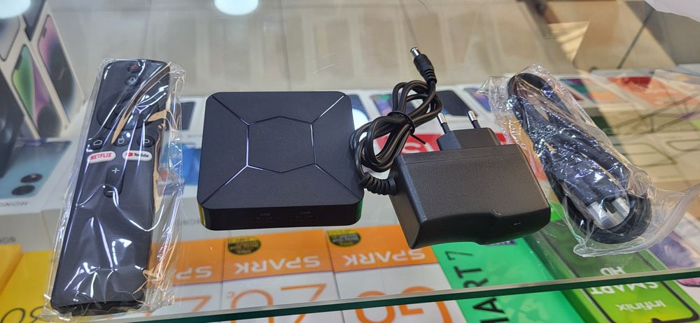 Новый. Смарт бокс. Smart box. С голосовой пультом