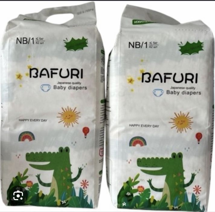 Подгузники для новорожденных bafuri