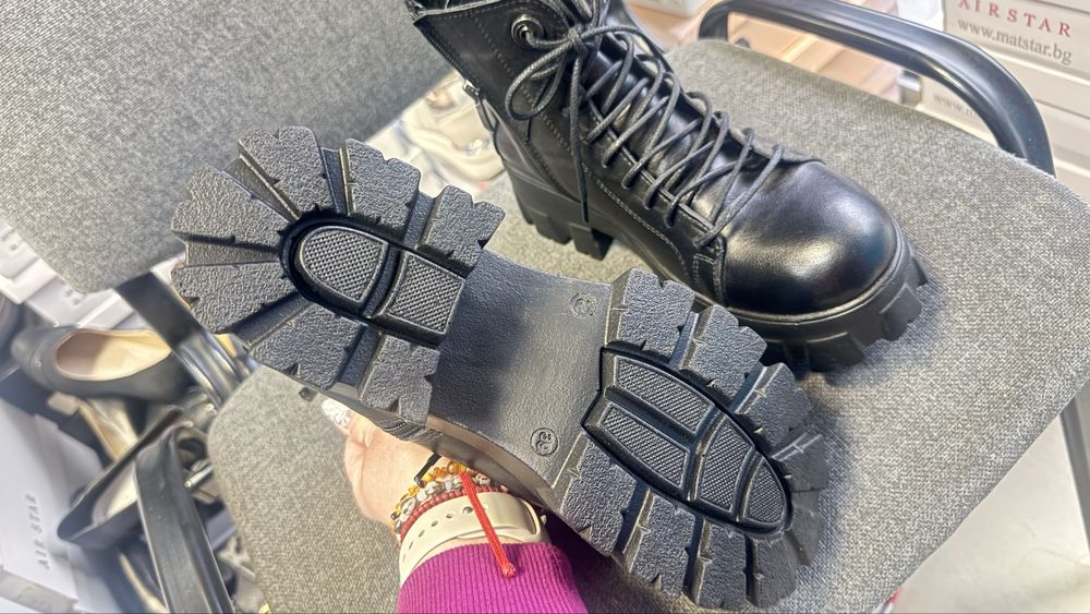 Кубинки по къси естествен материал