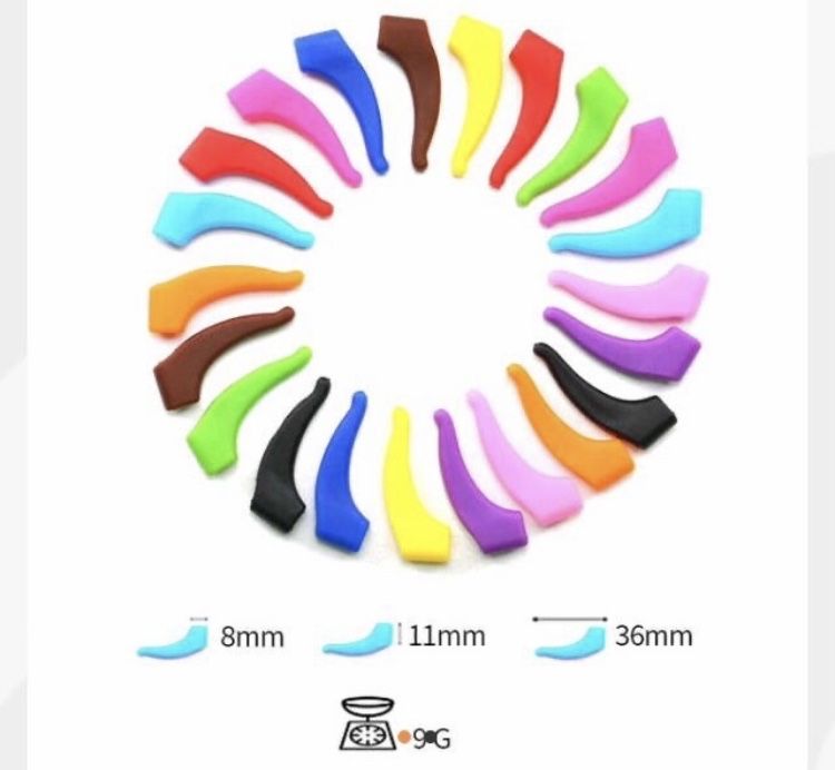 Suport antialunecare din silicon pentru ochelarii de vedere/soare