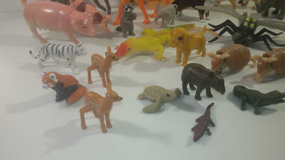 Лот пластмасови/гумени животни, анатомично-коректни