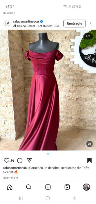 Rochie ocazie seara banchet