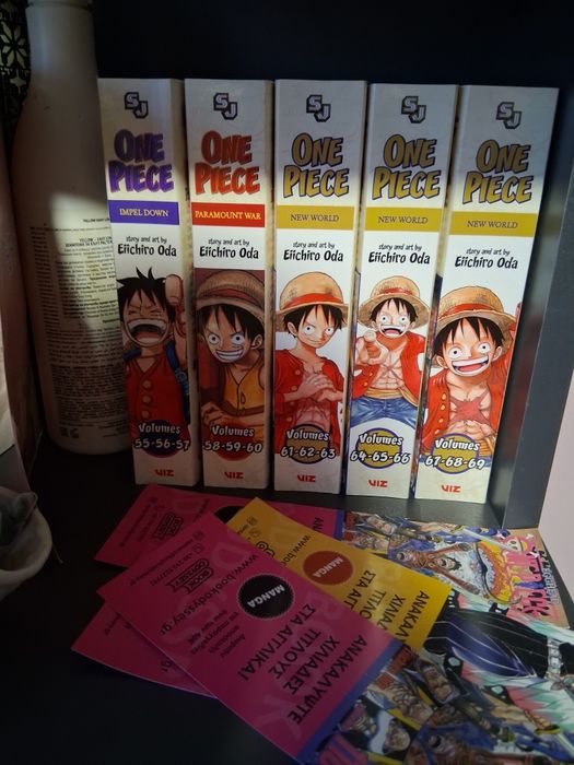 One piece omnibus manga