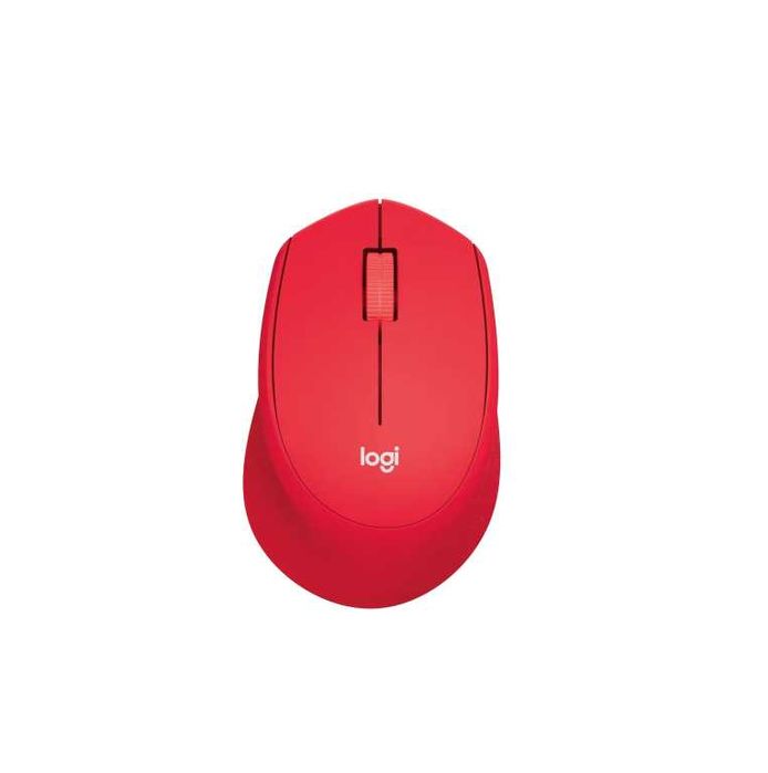 ( Мышь Logitech M330 Silent Plus (Red)