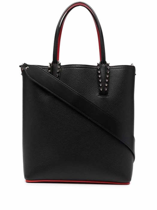 Оригинална чанта Christian Louboutin Cabata leather tote bag Намалена цена -47%