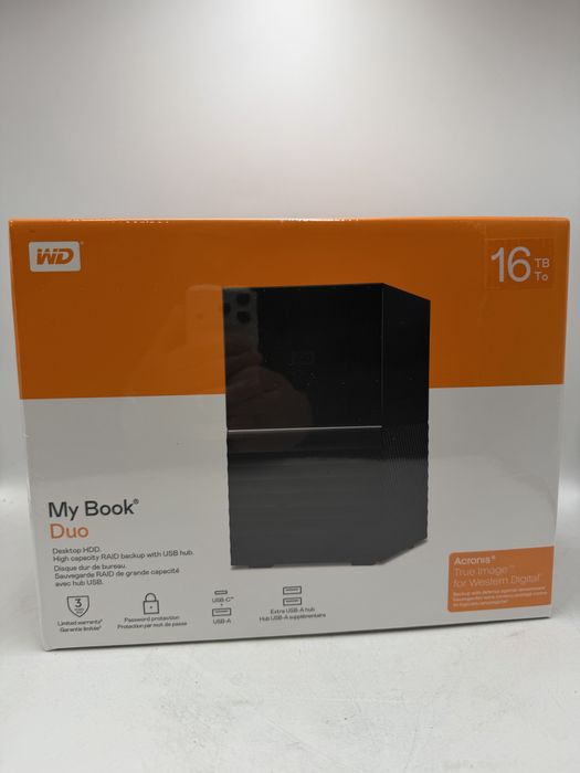 Western Digital My Book Duo 16TB Sigilat