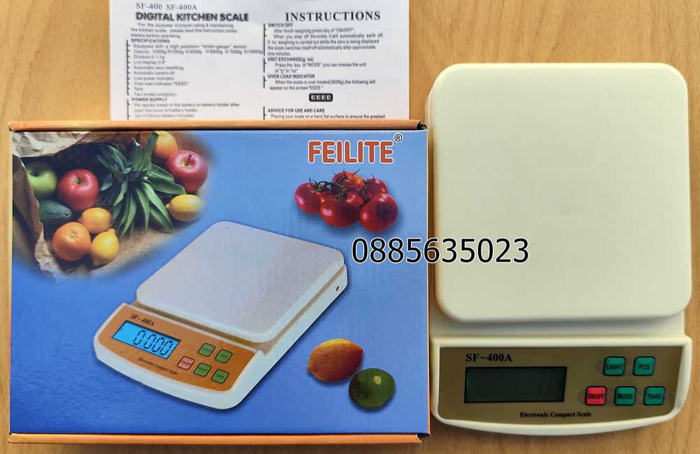 Везна Sf - 400/от 1 грам до 7 килограма /