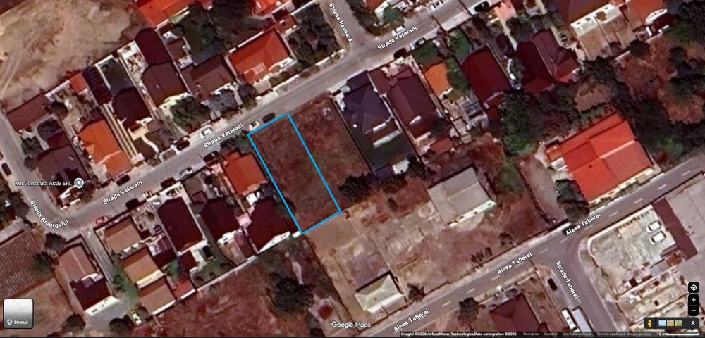 Teren 500 mp, 15m deschidere, central Cumpana