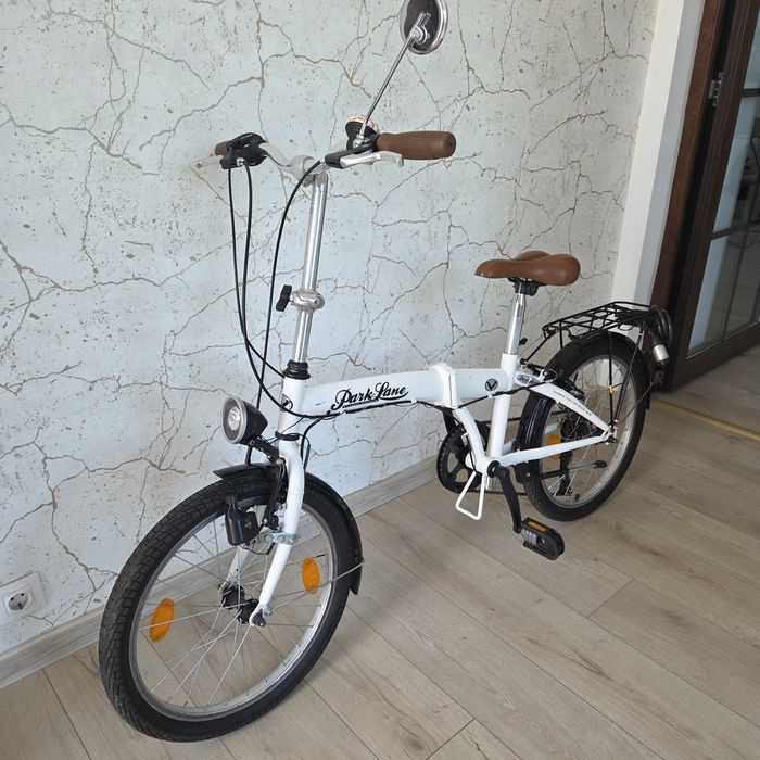 Bicicletă pliabilă Park Lane Classic Folder 20" – 6 viteze Shimano – Stare foarte bună