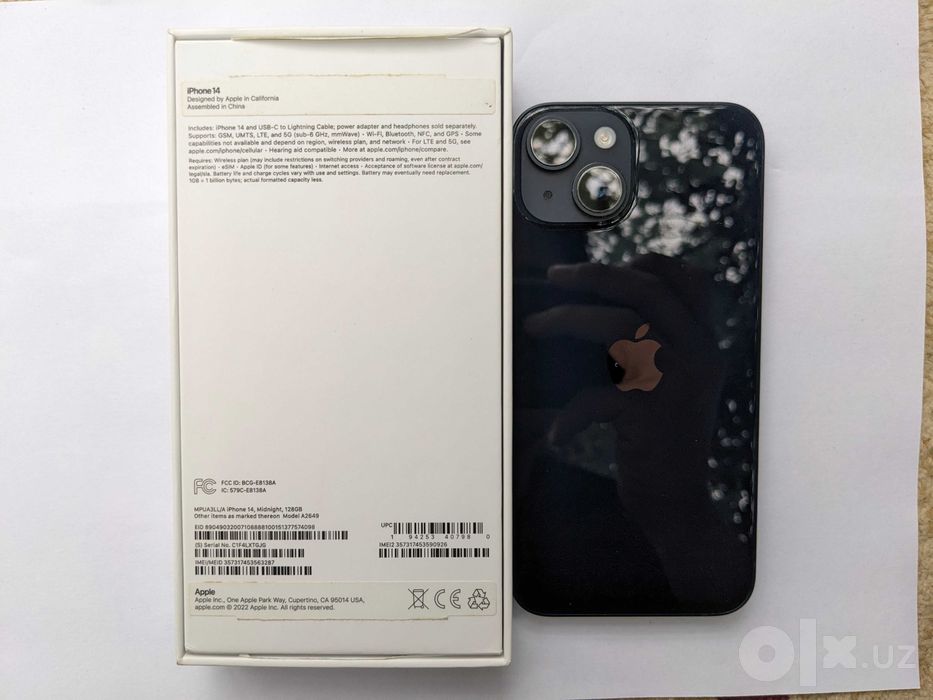 iPhone 14 Midnight eSIM — MPUA3LL/A