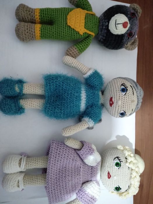 Papusi  amigurumi handmade bumbac