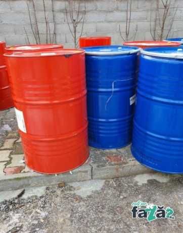 Butoaie metalice cu cerc 220 litri cu capac etans