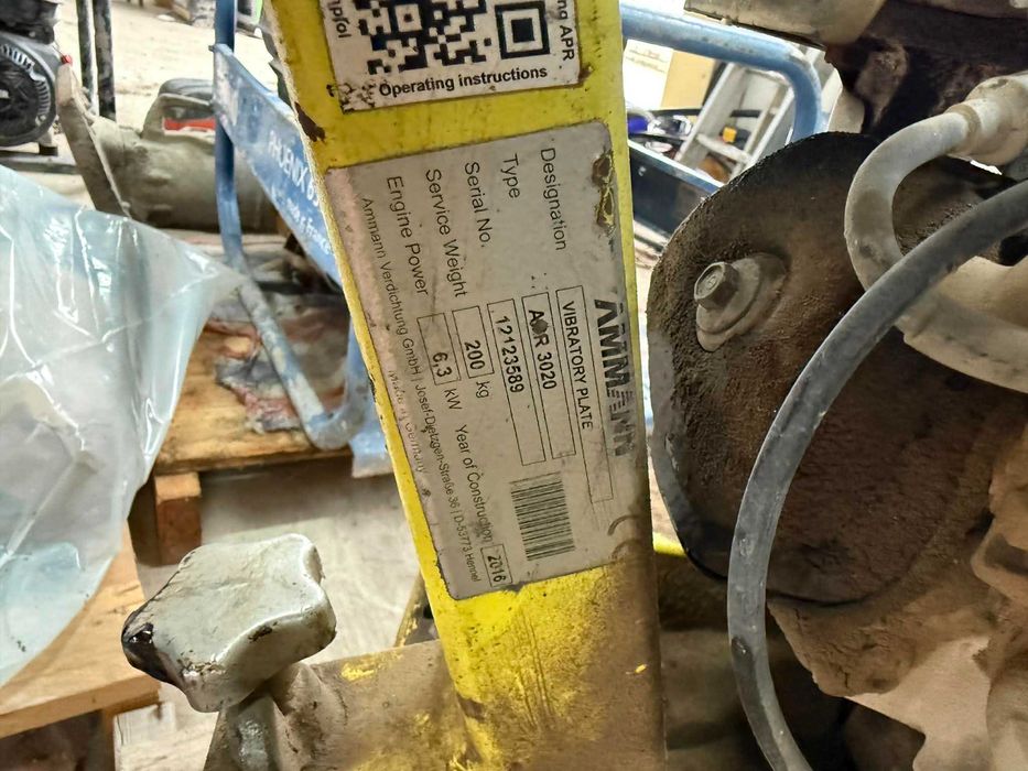 Виброплоча Ammann APR 3020 2016 година