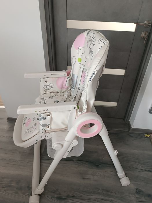 Scaun de masa pentru copii fete Chipolino - Master Chef