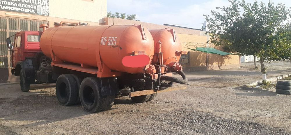 Спецтехника Камаз- ассенизатор: 16 000 у.е. - Спецтехника Бухара на Olx