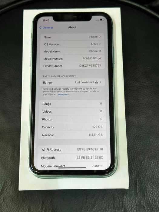 Iphone 11 128GB 100%