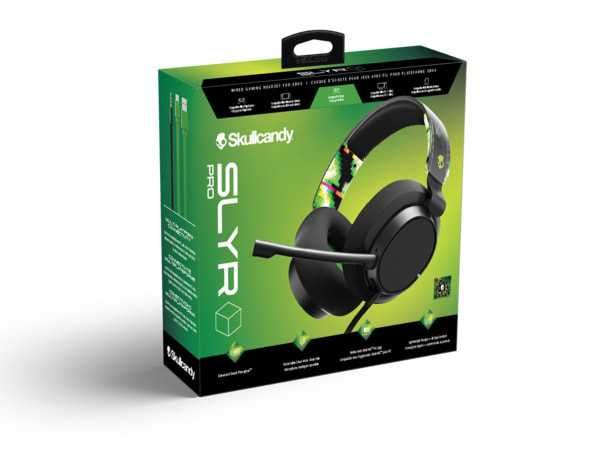 Casti Gaming Skullcandy Slyr Pro Wired Black Roz S6SPY-P003 PC PS4 PS5 Xbox noi sigilate
