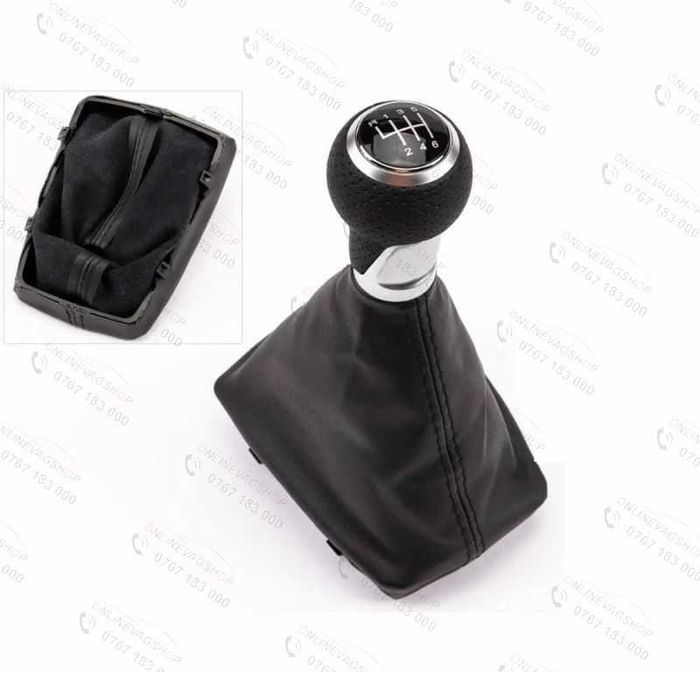 Nuca piele perforata S-line Audi A4 B6, Audi A4 B7 + manson