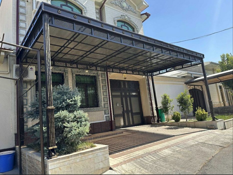 Ришотка навес перила ограждения казерок авто навес краска ишларини кил