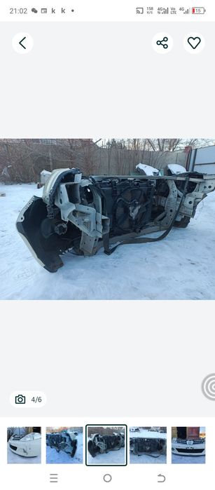 Nissan Tiida ноускат миниморда