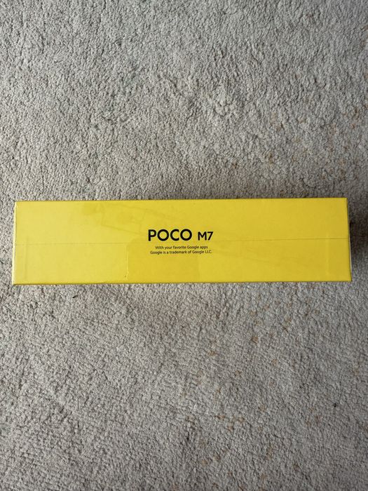 poco M7 black 256/8Gb SIGILAT