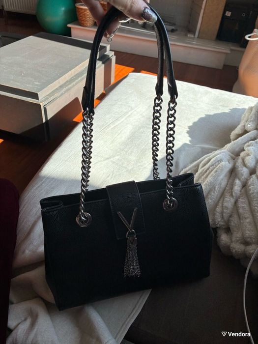 Черна дамска Чанта Valentino