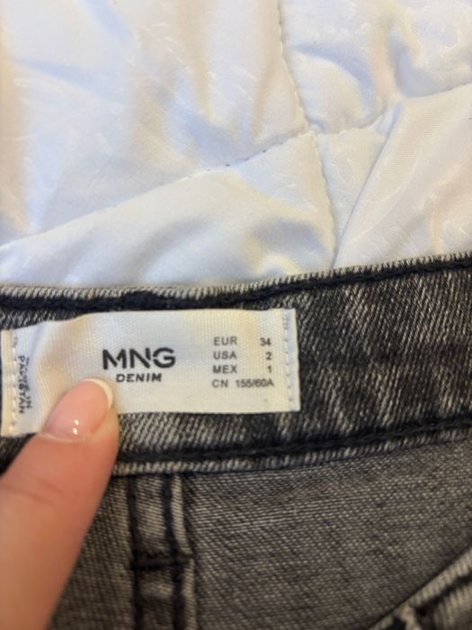 Дамски дънки MANGO mom fit