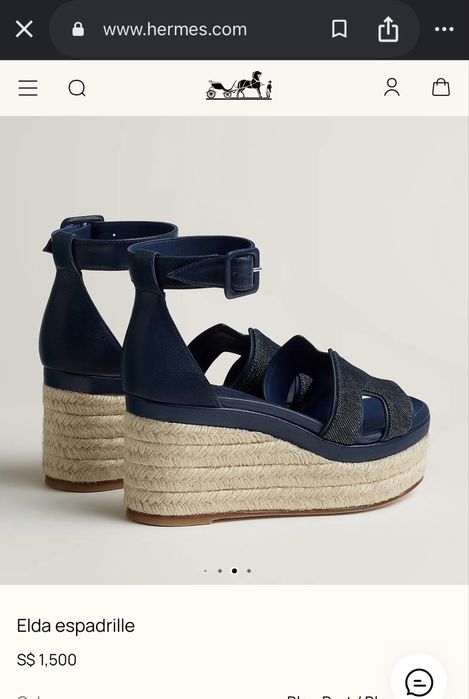Elda espadrille Hermes