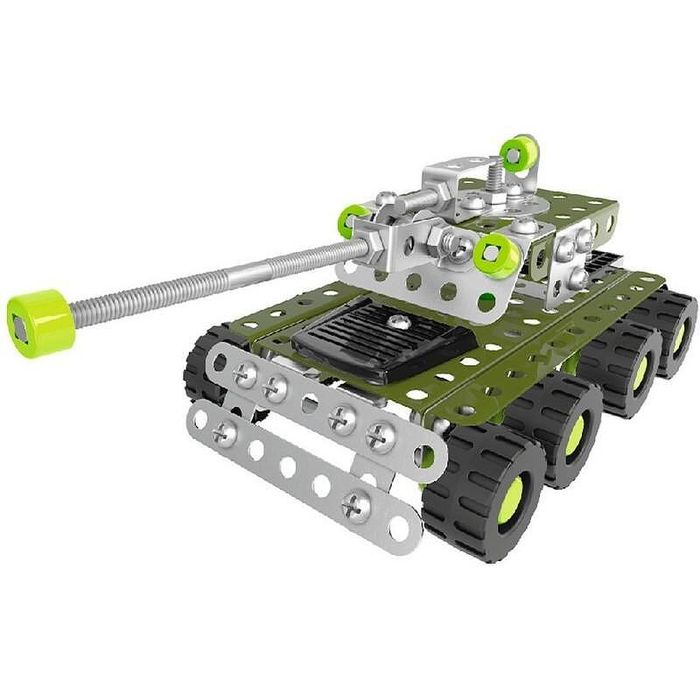 Метален конструктор с болтове гайки инструменти за направа на танк 174